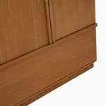 Serene Wardrobe - 1 Drawer Wardrobe Oak / Oak Veneer Storage Sterling Home 5