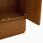 Serene Wardrobe - 1 Drawer Wardrobe Oak / Oak Veneer Storage Sterling Home 6