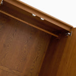 Serene Wardrobe - 1 Drawer Wardrobe Oak / Oak Veneer Storage Sterling Home 7