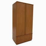 Serene Wardrobe - 1 Drawer Wardrobe Oak / Oak Veneer Storage Sterling Home 8