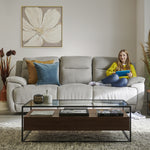 Tranquil Recliner Armchair - Power Recliner Chair Fabric - Power Recliner Armchairs Sterling Home 2