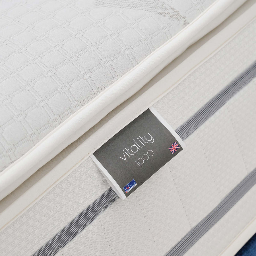 Shire Beds Vitality 2000 Mattress - Mattress 135 x 190cm - Double Mattresses Sterling Home 2