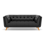 Siena 2 Seater Sofa - 2 Seater Sofa Cat 55 Sterling Home 1 Cat-55/72 New Club Dark Grey