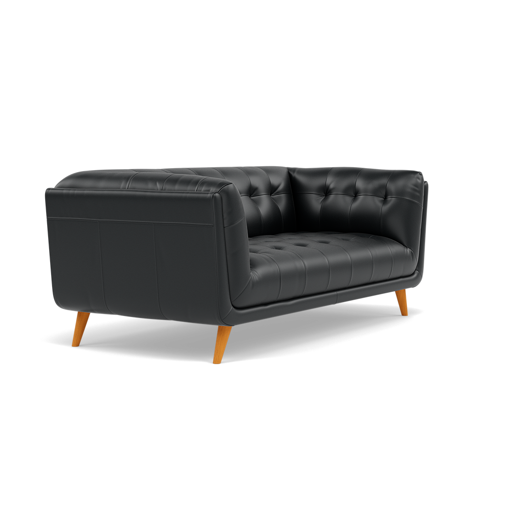 Siena 2 Seater Sofa - 2 Seater Sofa Cat 60 — Cat-60/25 Montana Charcoal, gallery image 1