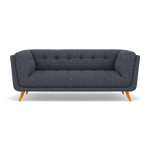 Siena 2 Seater Sofa - 2 Seater Sofa F8 + Cat 60 2 Seater Sofas Sterling Home 6 Hopsack Midnight 70005+Cat 60/24