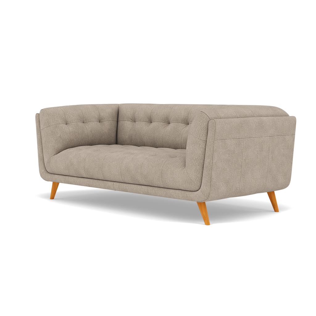 Siena 2 Seater Sofa - 2 Seater Sofa F8 — Darwin Mink 50366, gallery image 3
