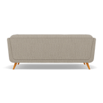 Siena 2 Seater Sofa - 2 Seater Sofa F8 — Hopsack Linen 70004, gallery image 2