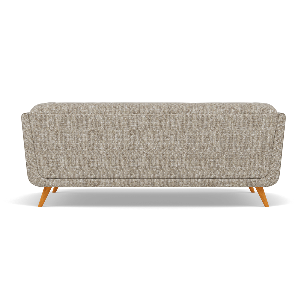 Siena 2 Seater Sofa - 2 Seater Sofa F8 — Hopsack Linen 70004, gallery image 2