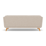 Siena 2 Seater Sofa - 2 Seater Sofa F8 — Hopsack Natural 70002, gallery image 2
