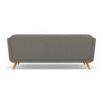 Siena 2 Seater Sofa - 2 Seater Sofa F8 — Hopsack Platinum 70003, gallery image 2
