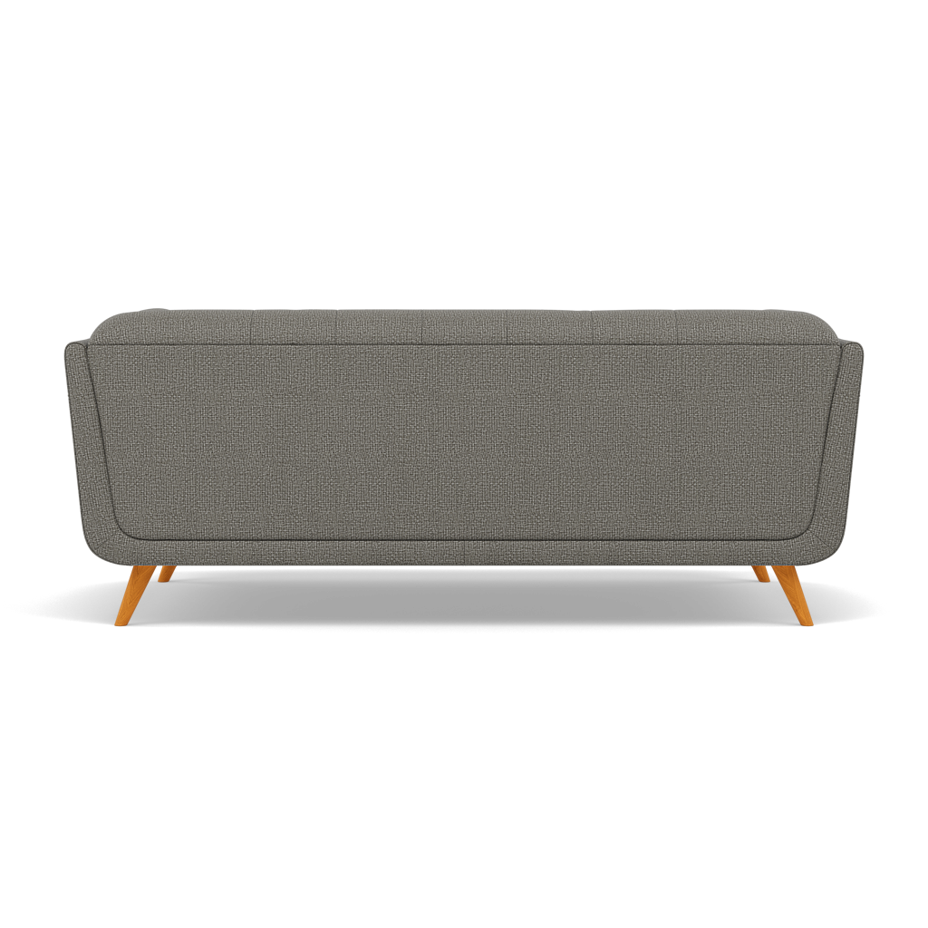 Siena 2 Seater Sofa - 2 Seater Sofa F8 — Hopsack Platinum 70003, gallery image 2