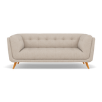 Siena 2 Seater Sofa - 2 Seater Sofa F8 2 Seater Sofas Sterling Home 4 Hopsack Natural 70002