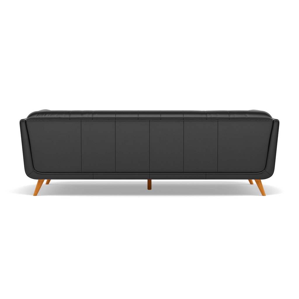 Siena 3 Seater Sofa - 2.5 Seater Sofa Cat 55 — Cat-55/72 New Club Dark Grey, gallery image 2