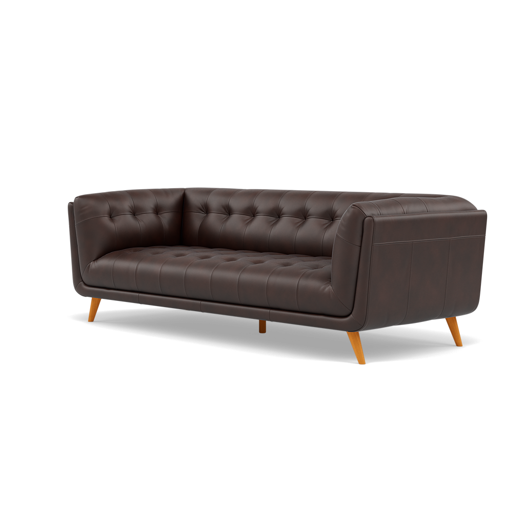 Siena 3 Seater Sofa - 2.5 Seater Sofa Cat 60 — Cat-60/08 Montana Chocolate, gallery image 3