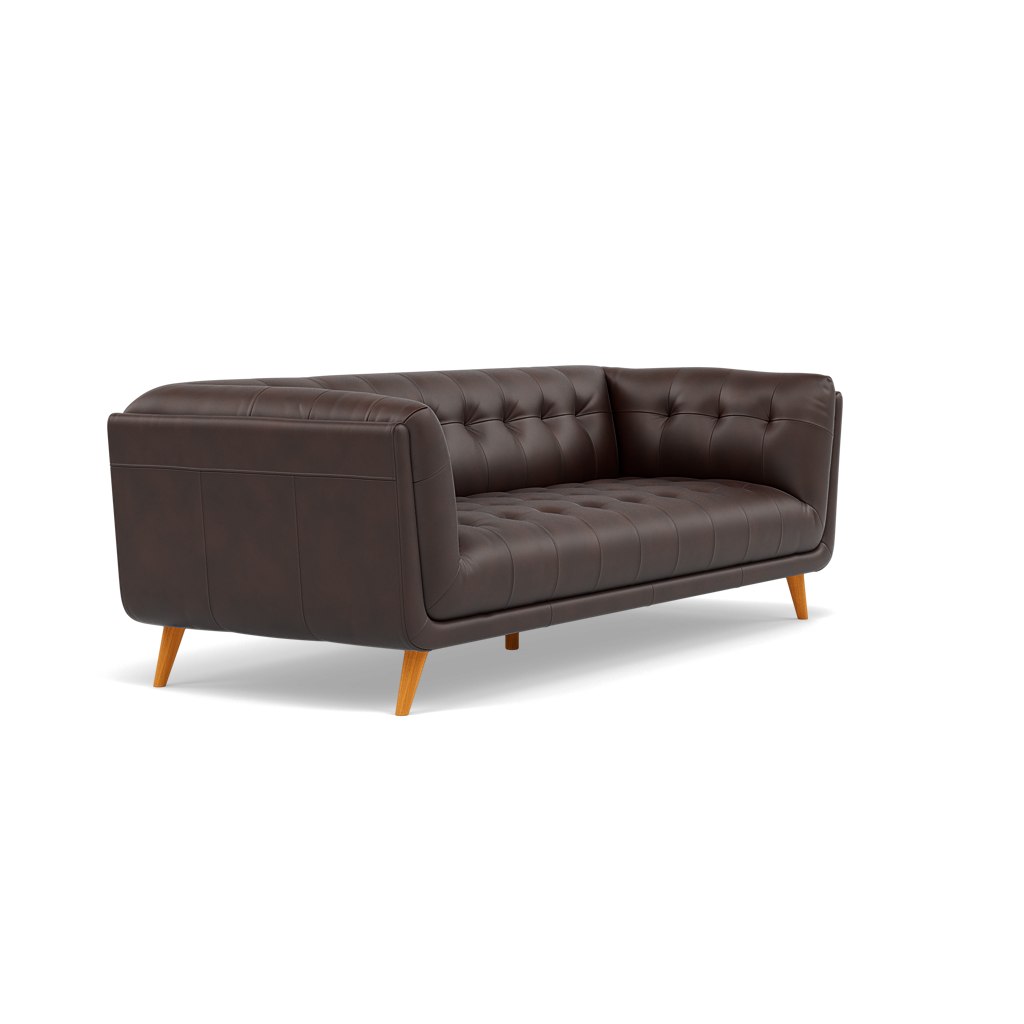 Siena 3 Seater Sofa - 2.5 Seater Sofa Cat 60 — Cat-60/08 Montana Chocolate, gallery image 1
