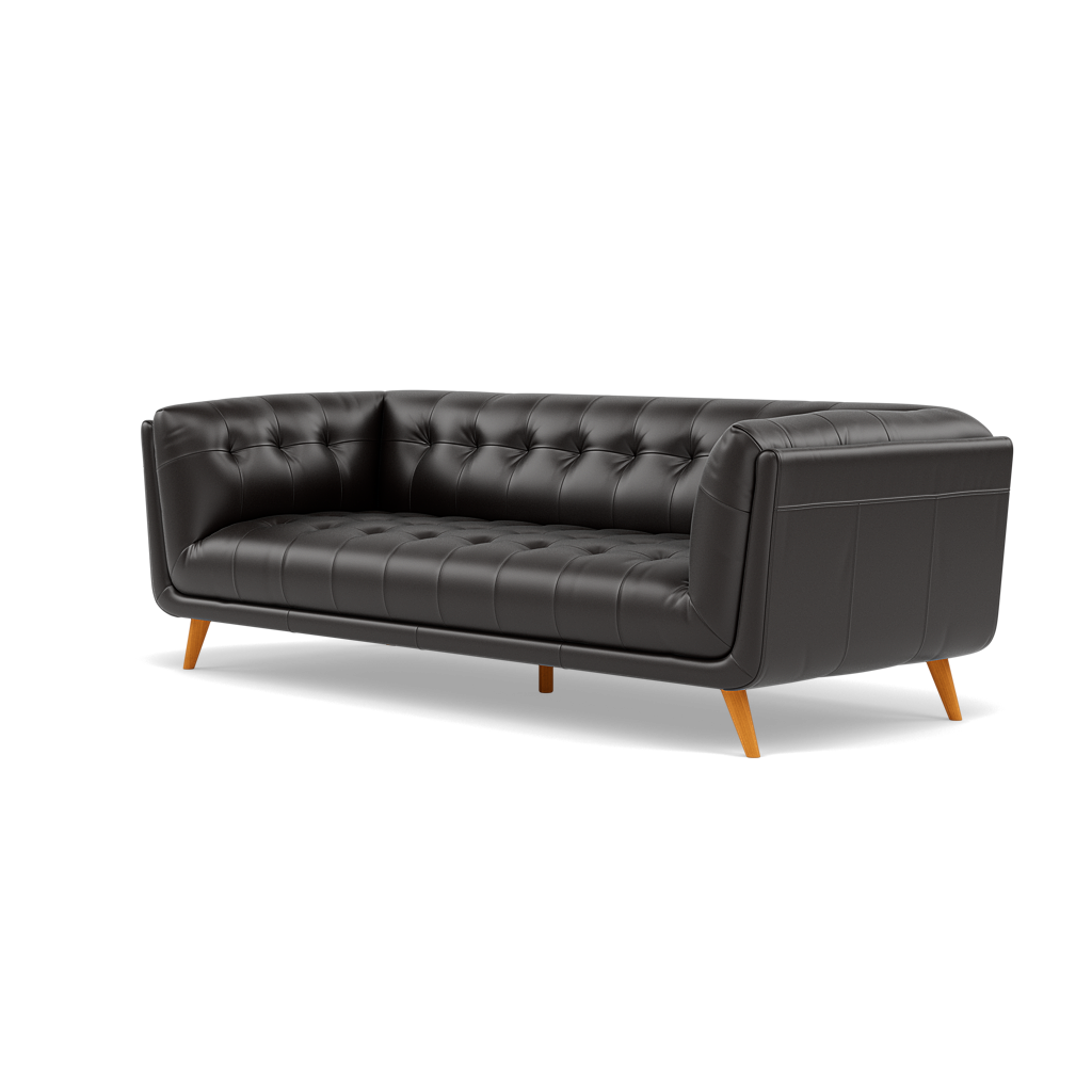 Siena 3 Seater Sofa - 2.5 Seater Sofa Cat 60 — Cat-60/09 Montana Black Coffee, gallery image 3