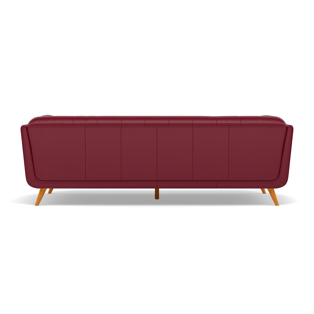 Siena 3 Seater Sofa - 2.5 Seater Sofa Cat 60 — Cat-60/13 Montana Cranberry, gallery image 2
