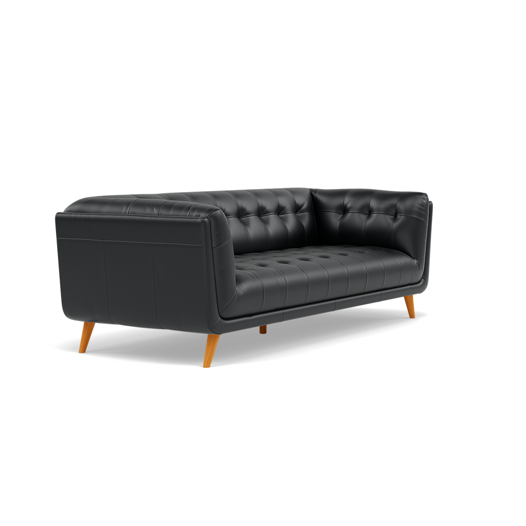 Siena 3 Seater Sofa - 2.5 Seater Sofa Cat 60 — Cat-60/25 Montana Charcoal, gallery image 1