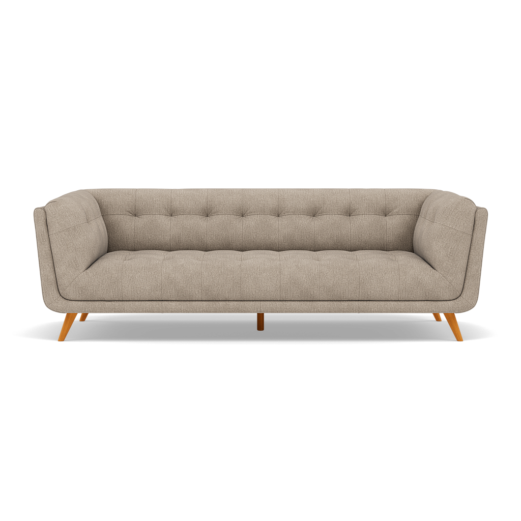 Siena 3 Seater Sofa - 2.5 Seater Sofa F8 + Cat 60 3 Seater Sofas Sterling Home 12 Darwin Mink 50366+Cat 60/06