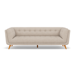 Siena 3 Seater Sofa - 2.5 Seater Sofa F8 + Cat 60 3 Seater Sofas Sterling Home 5 Hopsack Natural 70002+Cat 60/05