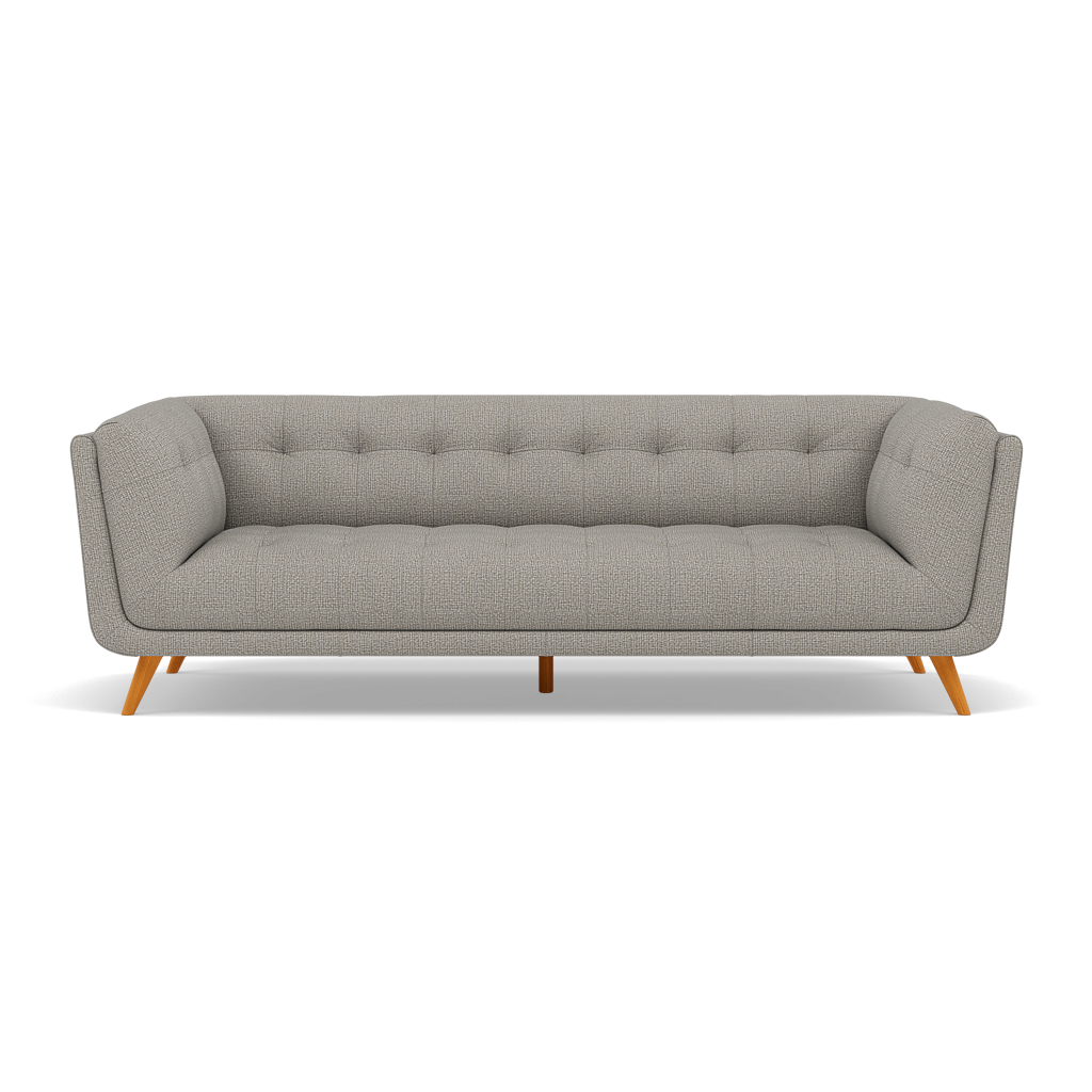 Siena 3 Seater Sofa - 2.5 Seater Sofa F8 + Cat 60 3 Seater Sofas Sterling Home 4 Hopsack Dove 70001+Cat 60/23
