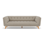Siena 3 Seater Sofa - 2.5 Seater Sofa F8 3 Seater Sofas Sterling Home 6 Hopsack Linen 70004
