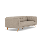 Siena 3 Seater Sofa - 2.5 Seater Sofa F8 — Darwin Mink 50366, gallery image 1