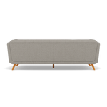 Siena 3 Seater Sofa - 2.5 Seater Sofa F8 — Hopsack Dove 70001, gallery image 2
