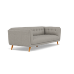 Siena 3 Seater Sofa - 2.5 Seater Sofa F8 — Hopsack Dove 70001, gallery image 1