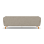 Siena 3 Seater Sofa - 2.5 Seater Sofa F8 — Hopsack Linen 70004, gallery image 2