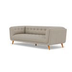 Siena 3 Seater Sofa - 2.5 Seater Sofa F8 — Hopsack Linen 70004, gallery image 3