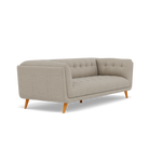 Siena 3 Seater Sofa - 2.5 Seater Sofa F8 — Hopsack Linen 70004, gallery image 1