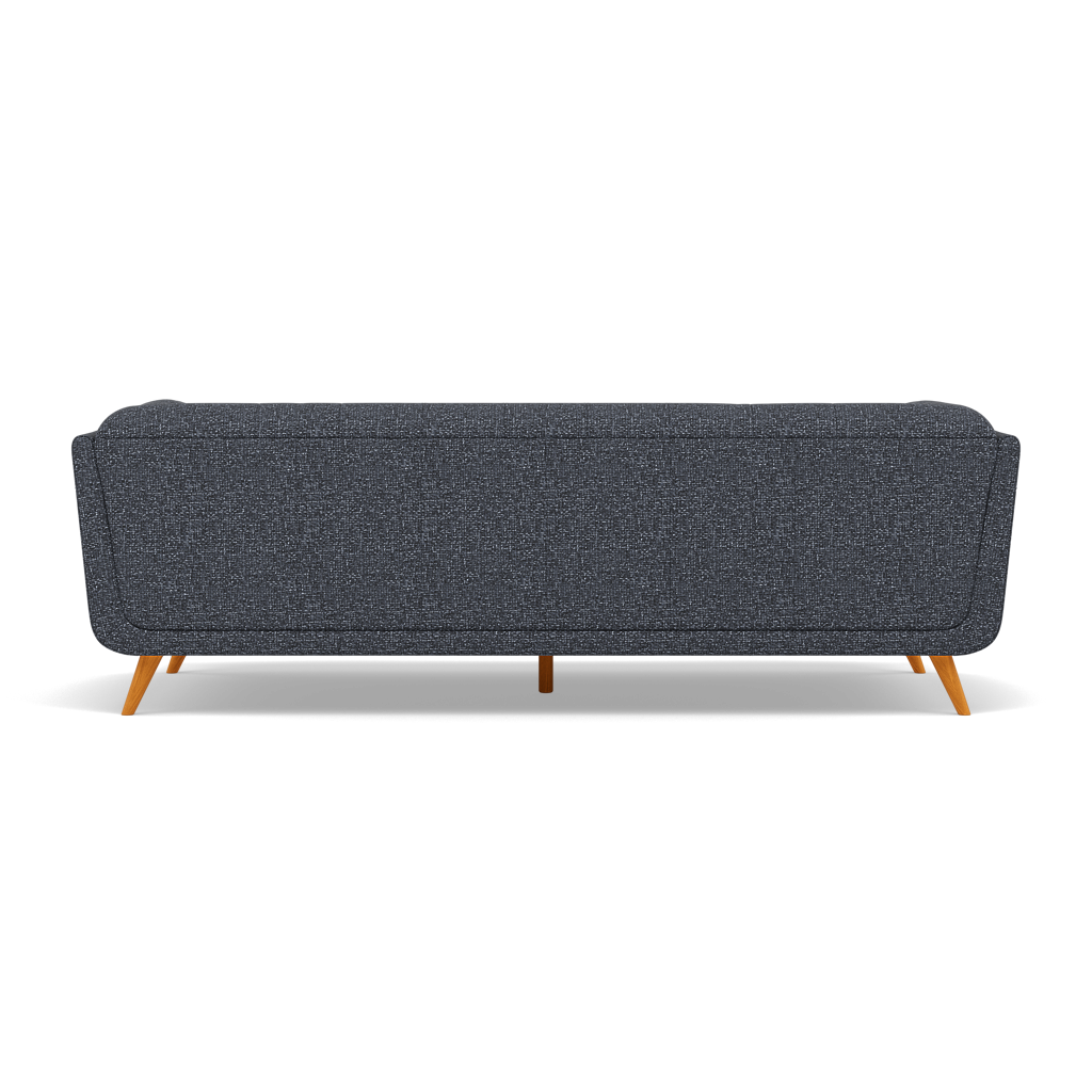 Siena 3 Seater Sofa - 2.5 Seater Sofa F8 — Hopsack Midnight 70005, gallery image 2