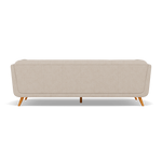 Siena 3 Seater Sofa - 2.5 Seater Sofa F8 — Hopsack Natural 70002, gallery image 2