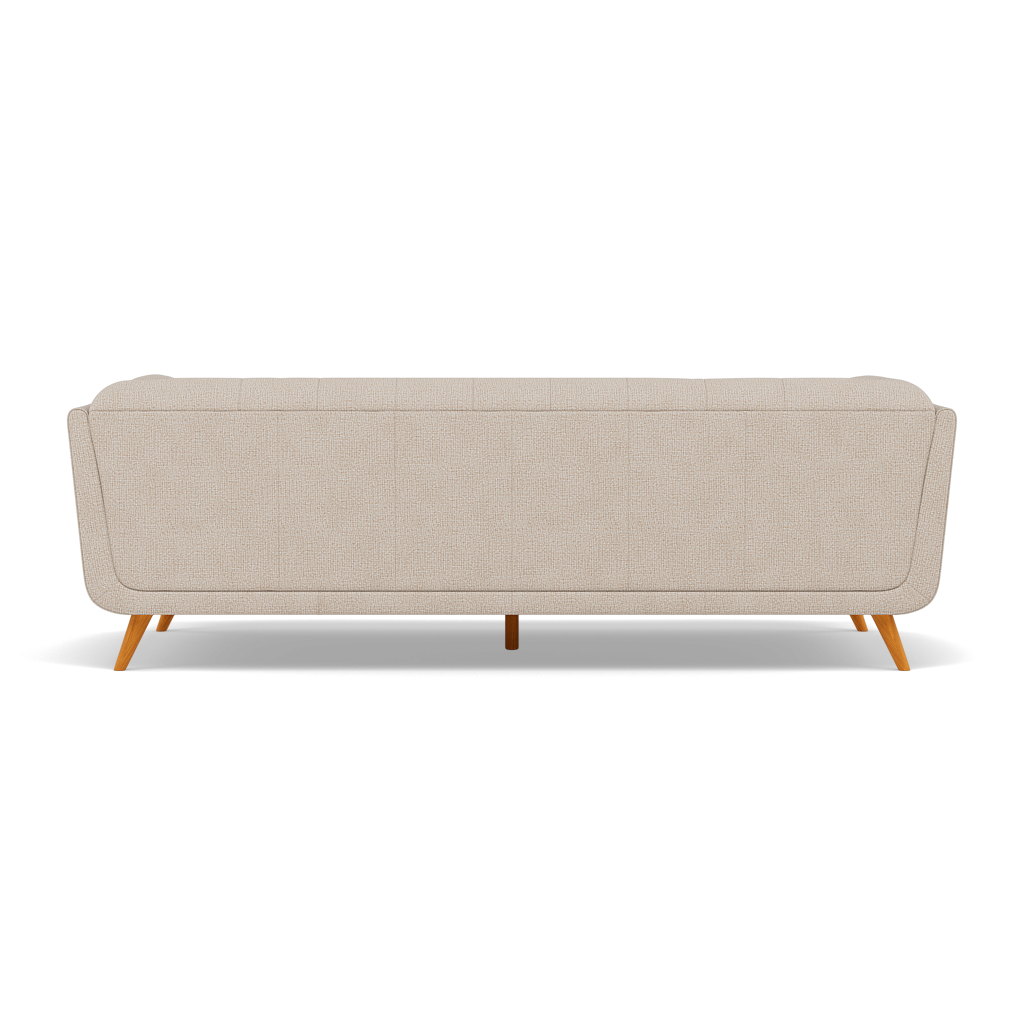 Siena 3 Seater Sofa - 2.5 Seater Sofa F8 — Hopsack Natural 70002, gallery image 2