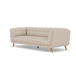 Siena 3 Seater Sofa - 2.5 Seater Sofa F8 — Hopsack Natural 70002, gallery image 3
