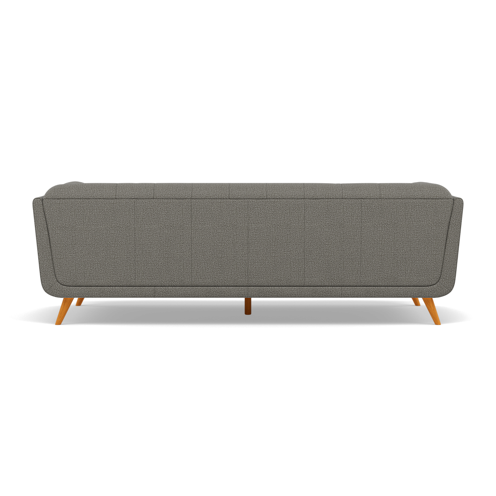 Siena 3 Seater Sofa - 2.5 Seater Sofa F8 — Hopsack Platinum 70003, gallery image 2