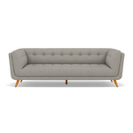 Siena 3 Seater Sofa - 2.5 Seater Sofa F8 3 Seater Sofas Sterling Home 4 Hopsack Dove 70001