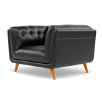 Siena Armchair - Armchair Cat 55 — Cat-55/72 New Club Dark Grey, gallery image 3