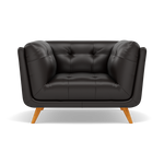 Siena Armchair - Armchair Cat 60 Sterling Home 11 Cat-60/09 Montana Black Coffee