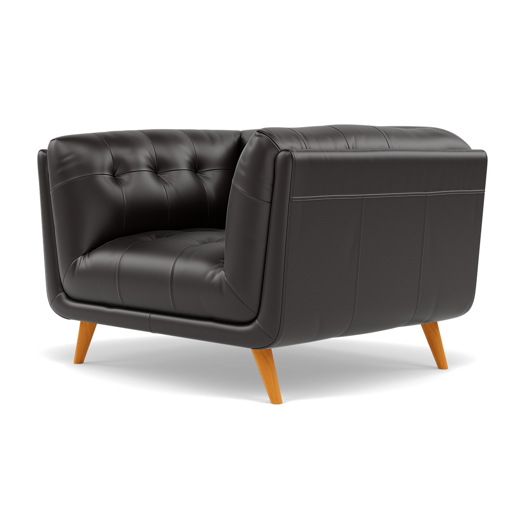 Siena Armchair - Armchair Cat 60 — Cat-60/09 Montana Black Coffee, gallery image 3