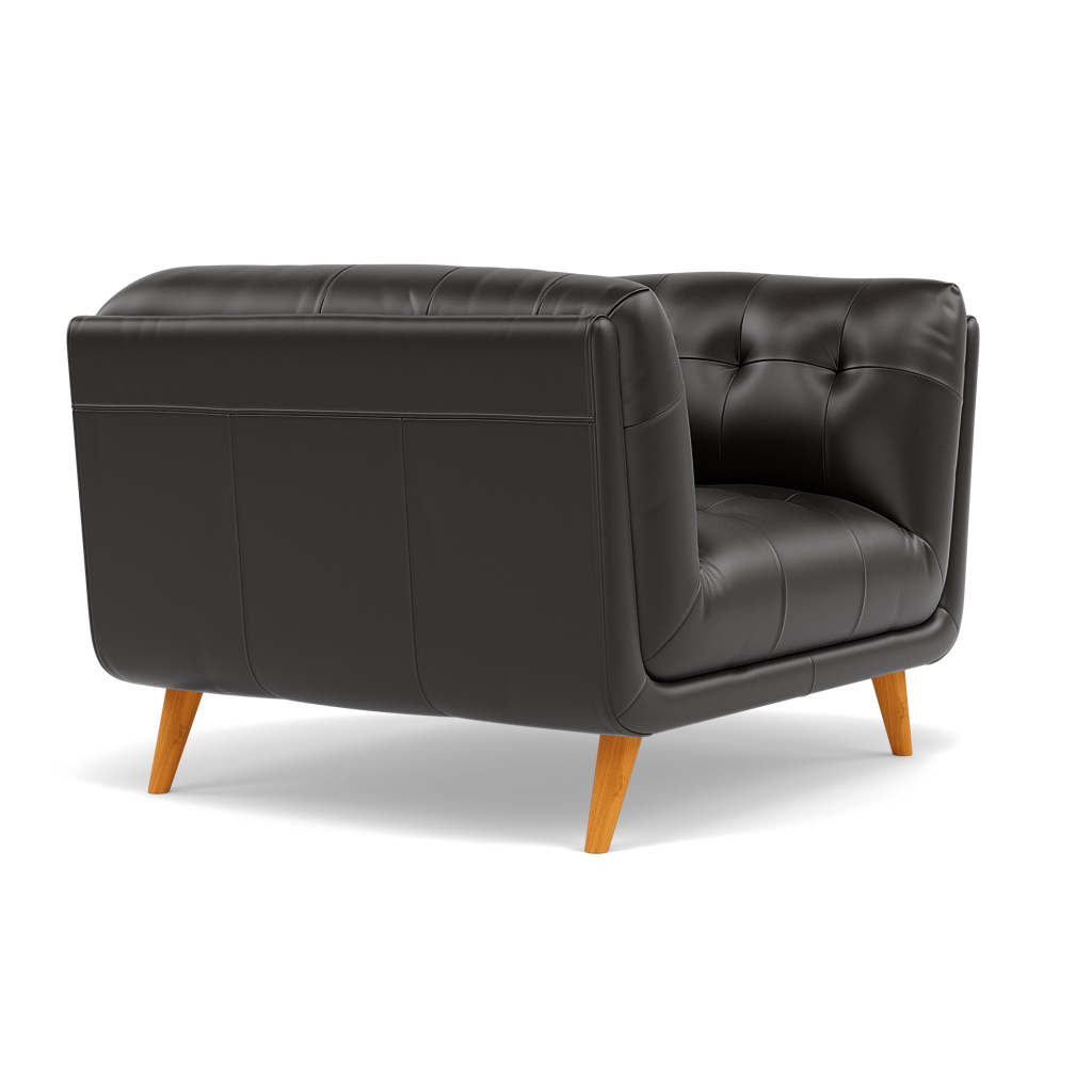 Siena Armchair - Armchair Cat 60 — Cat-60/09 Montana Black Coffee, gallery image 1