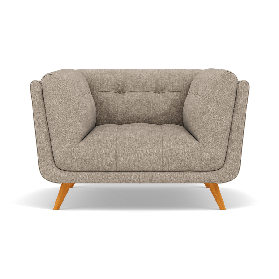 Siena Armchair - Armchair F8 Sterling Home 1 Darwin Mink 50366