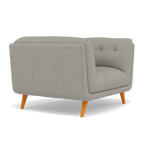 Siena Armchair - Armchair F8 — Hopsack Dove 70001, gallery image 1