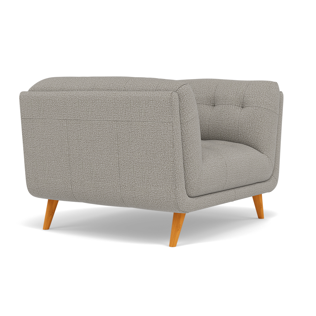 Siena Armchair - Armchair F8 — Hopsack Dove 70001, gallery image 1