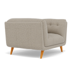Siena Armchair - Armchair F8 — Hopsack Linen 70004, gallery image 1