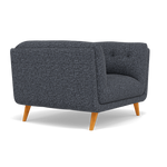 Siena Armchair - Armchair F8 — Hopsack Midnight 70005, gallery image 1