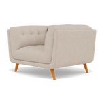 Siena Armchair - Armchair F8 — Hopsack Natural 70002, gallery image 3