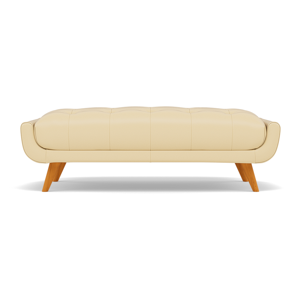 Siena Footstool - Large Footstool Cat 60 Sterling Home 3 Cat-60/04 Montana Vanilla Cream