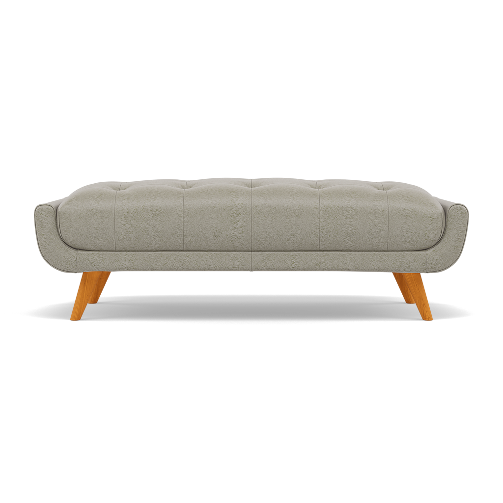 Siena Footstool - Large Footstool Cat 60 Sterling Home 8 Cat-60/28 Montana New Grey